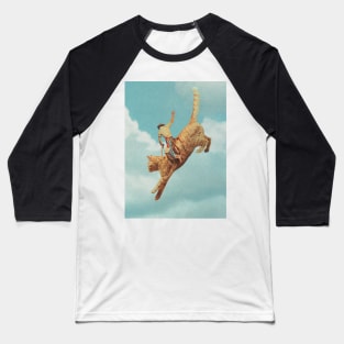 Meehaw - Rodeo Cat Baseball T-Shirt